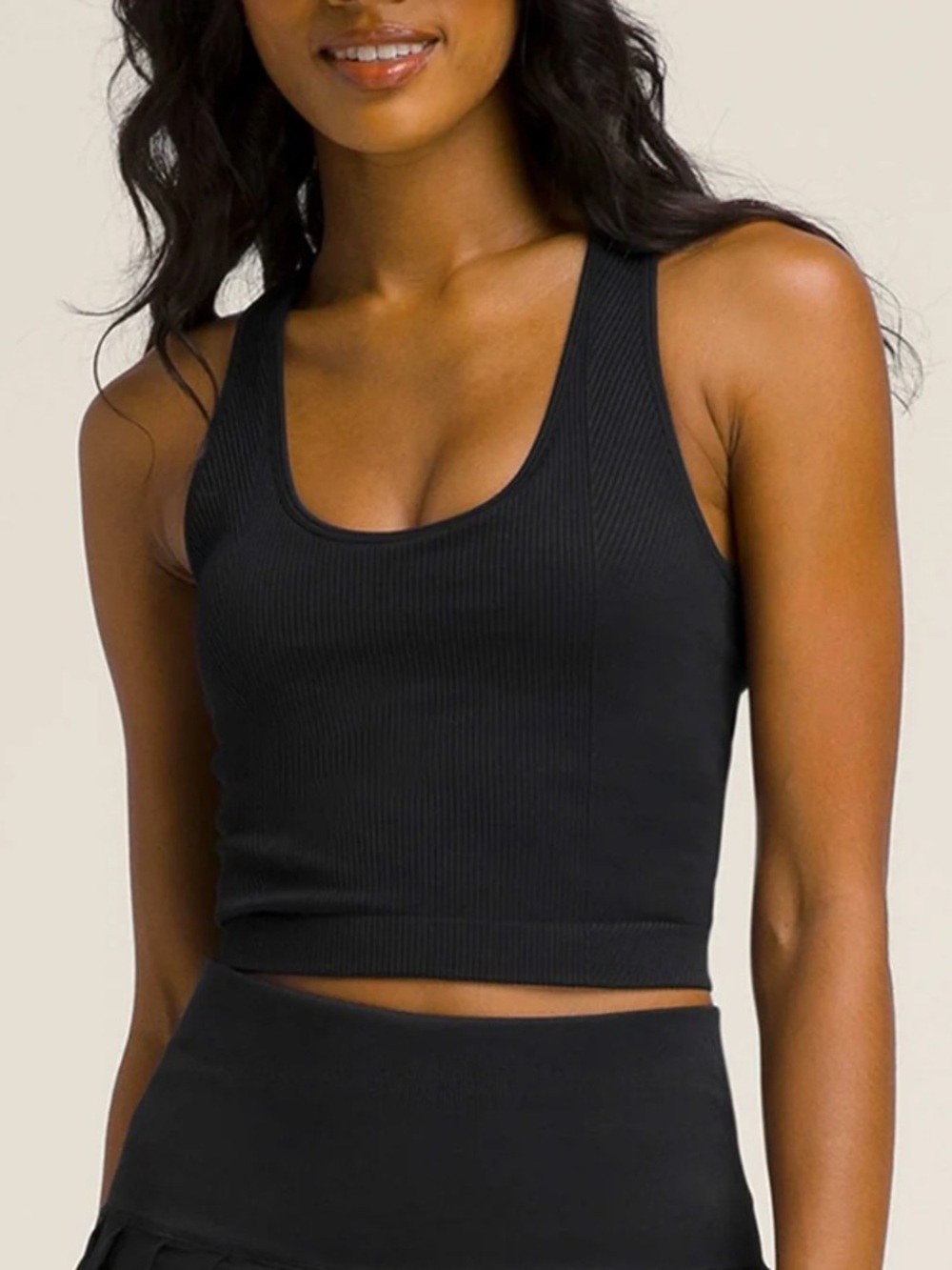 Wilson Everyday Brami ribbed black tennis tank top small